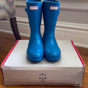 Hunter short rain boots